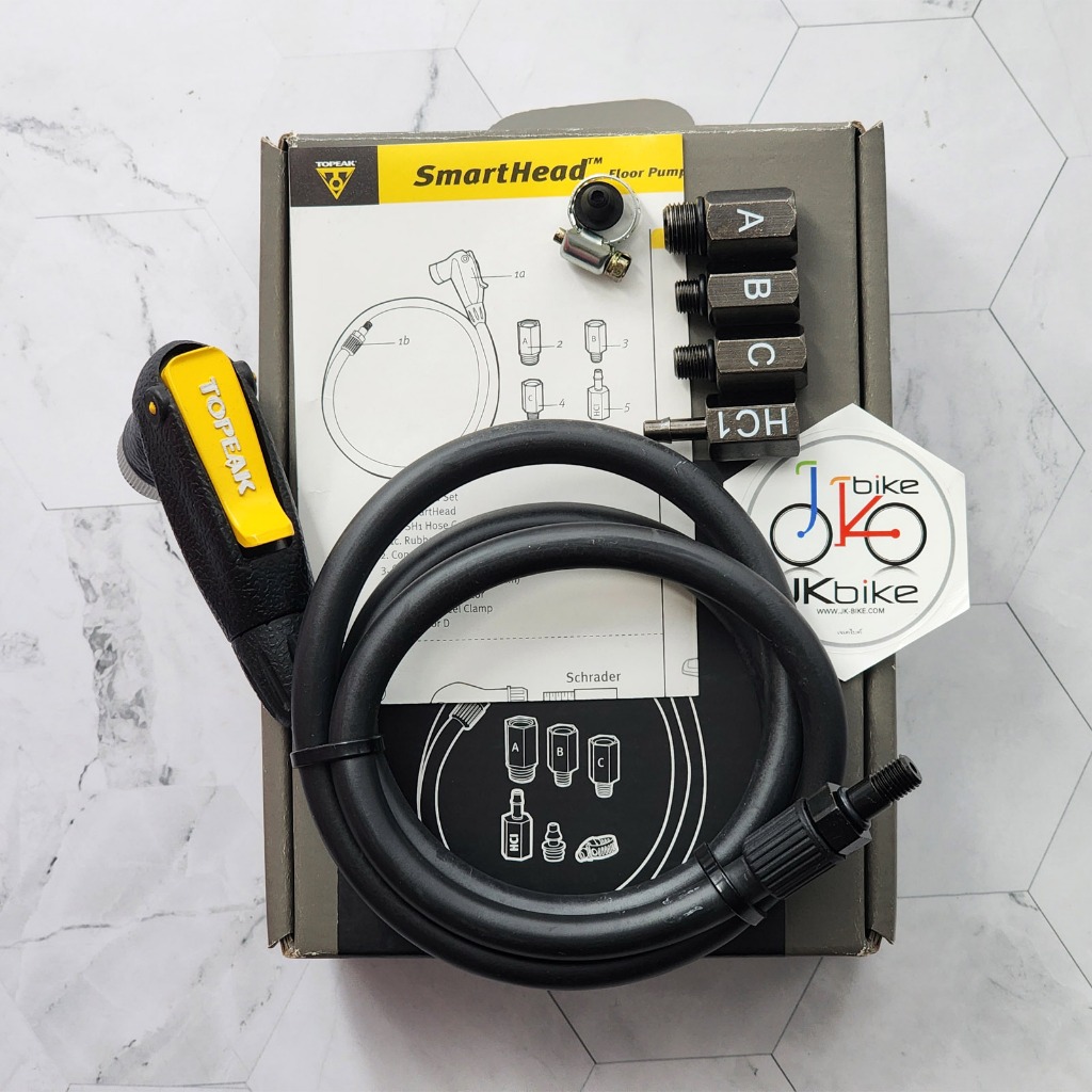 ชุดหัวสูบลมพร้อมสาย TOPEAK SMARTHEAD UPGRADE KIT | Shopee Thailand
