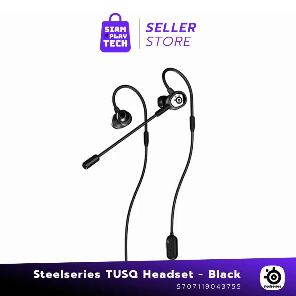 SteelSeries Tusq In-Ear Mobile Gaming Headset หูฟังเกมมิ่งแบบมีสาย ...