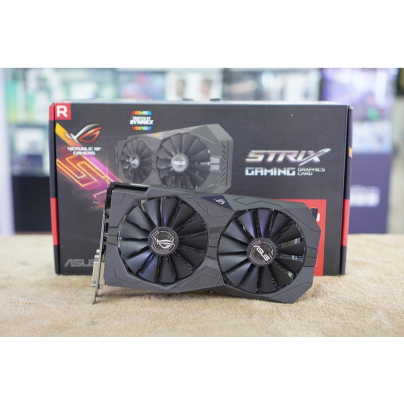 VGA (การ์ดแสดงผล) ASUS ROG-STRIX-RX570-O4G-GAMING | Shopee Thailand