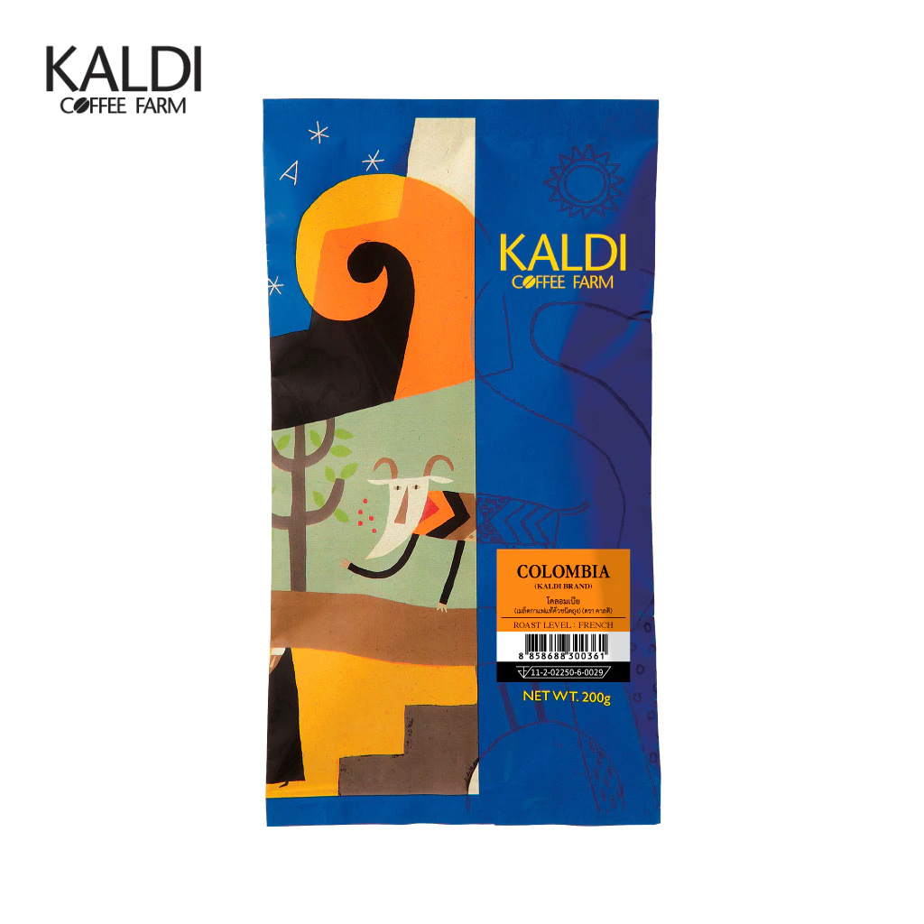 KALDI COFFEE FARM เมล็ดกาแฟคั่ว 200g โคลอมเบีย Shopee Thailand