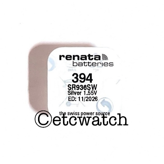 Renata 394 SR936SW Uhrenbatterien - 10 Stück, 1,55 V, Made In Switzerland