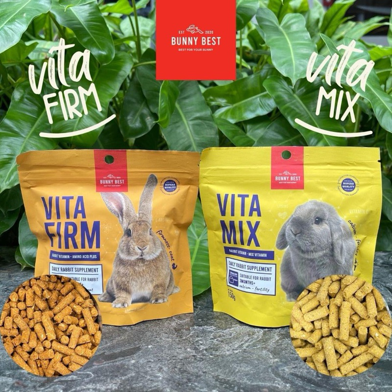 [Passorn.Pet] Bunny Best วิตามินเสริมสำหรับกระต่าย Vitafirm / Vitamix ...