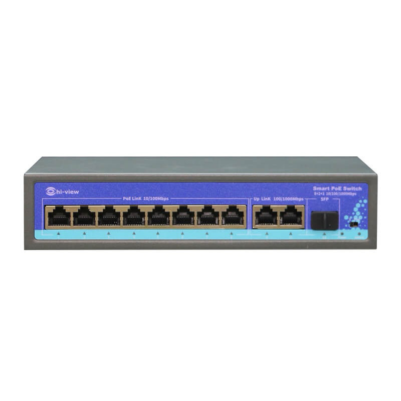 Hi-view Smart PoE Switch HUB 10 port รุ่น HH-SW10 2P8 S1 | Shopee Thailand