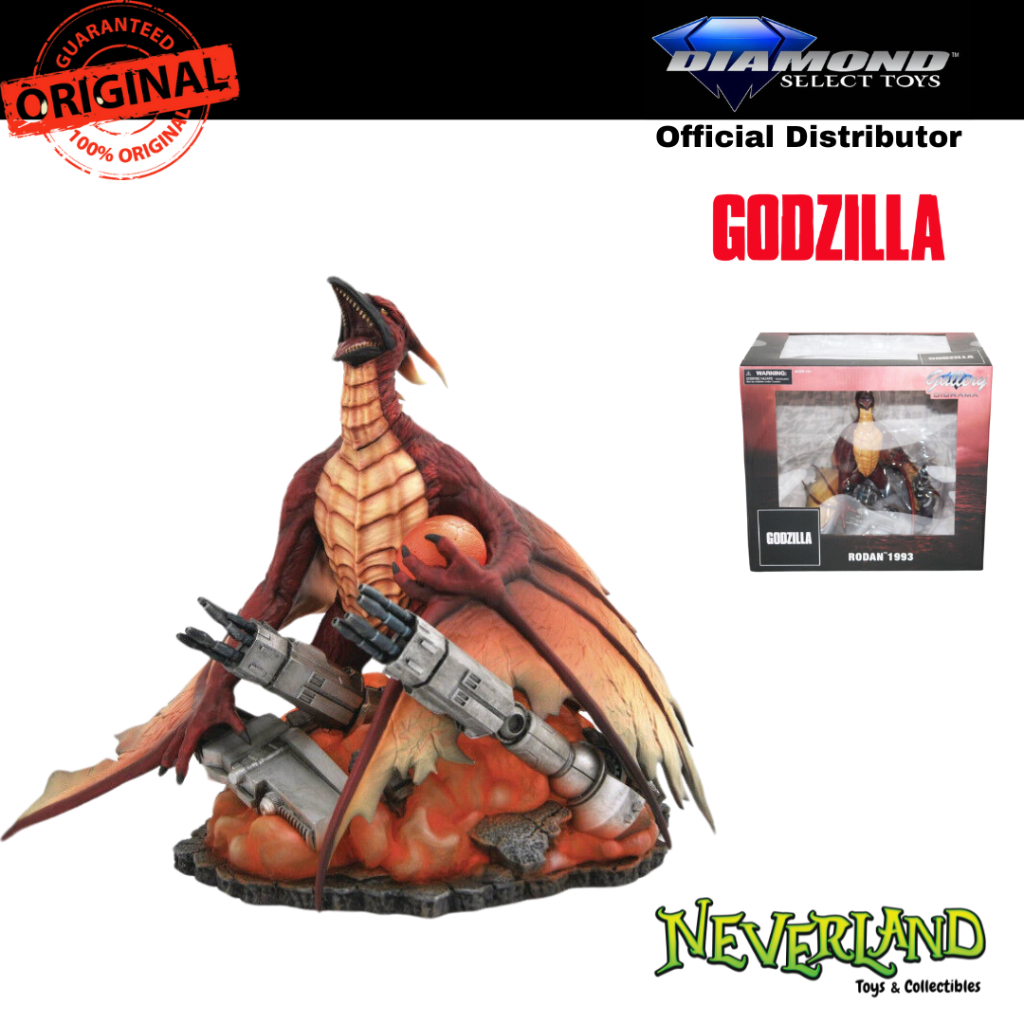 Diamond Select Toys Godzilla Gallery: Rodan 1993 Deluxe Statue ...