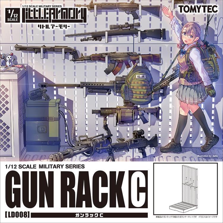 Little Armory (LD008) - Gun Rack C - 1/12 (Tomytec) | Shopee Thailand