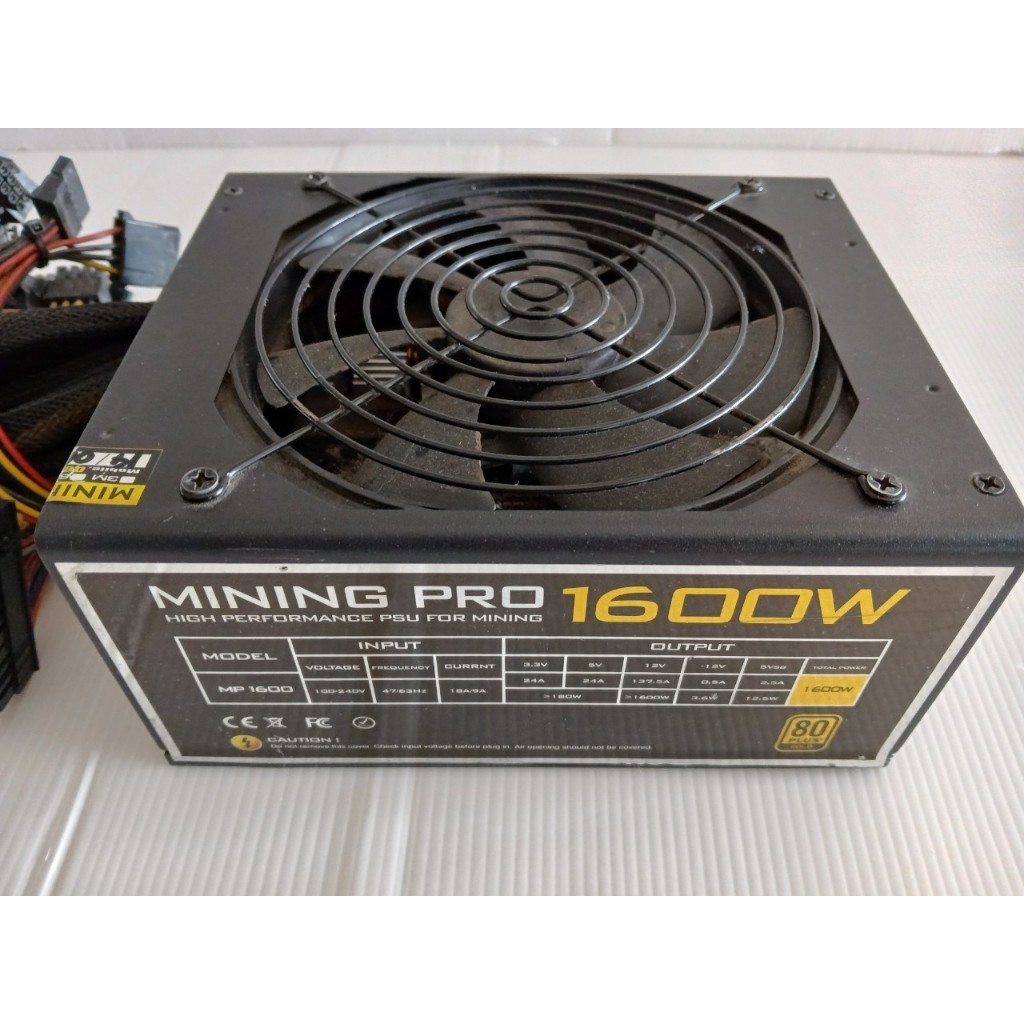 Power supply Mining Pro 1600W | Shopee Thailand
