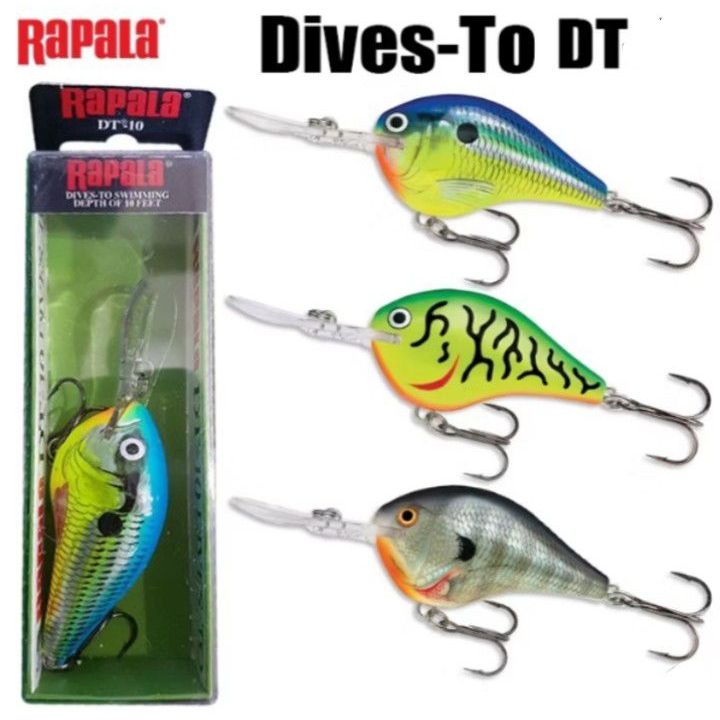 Leurre de Pêche DT Dives-To Series de Rapala