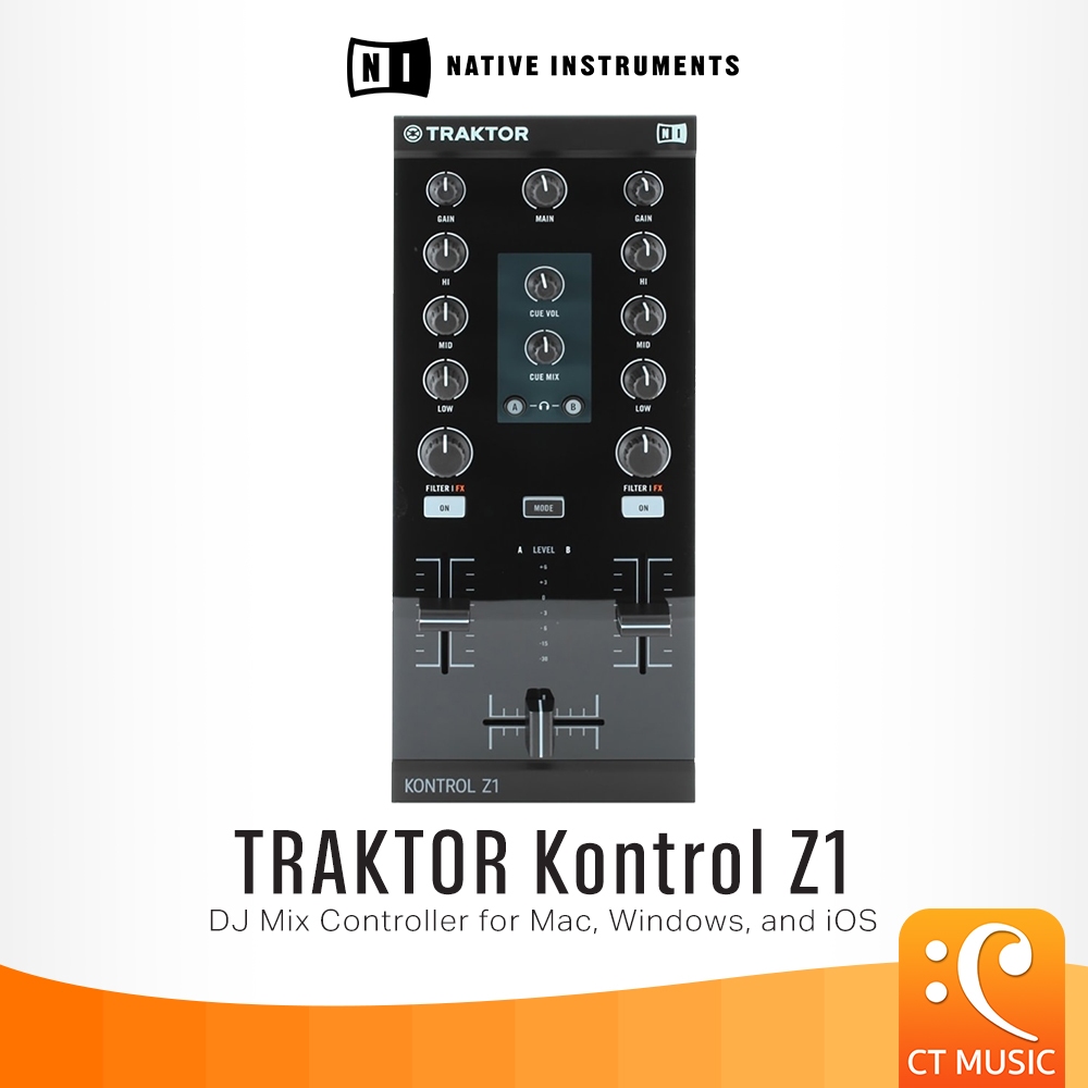 Native Instruments TRAKTOR Kontrol Z1 DJ Mix Controller | Shopee Thailand
