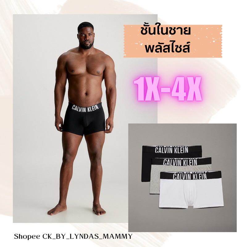 CL3 CK Calvin Klein Men Plus Size Underwear Shopee Thailand