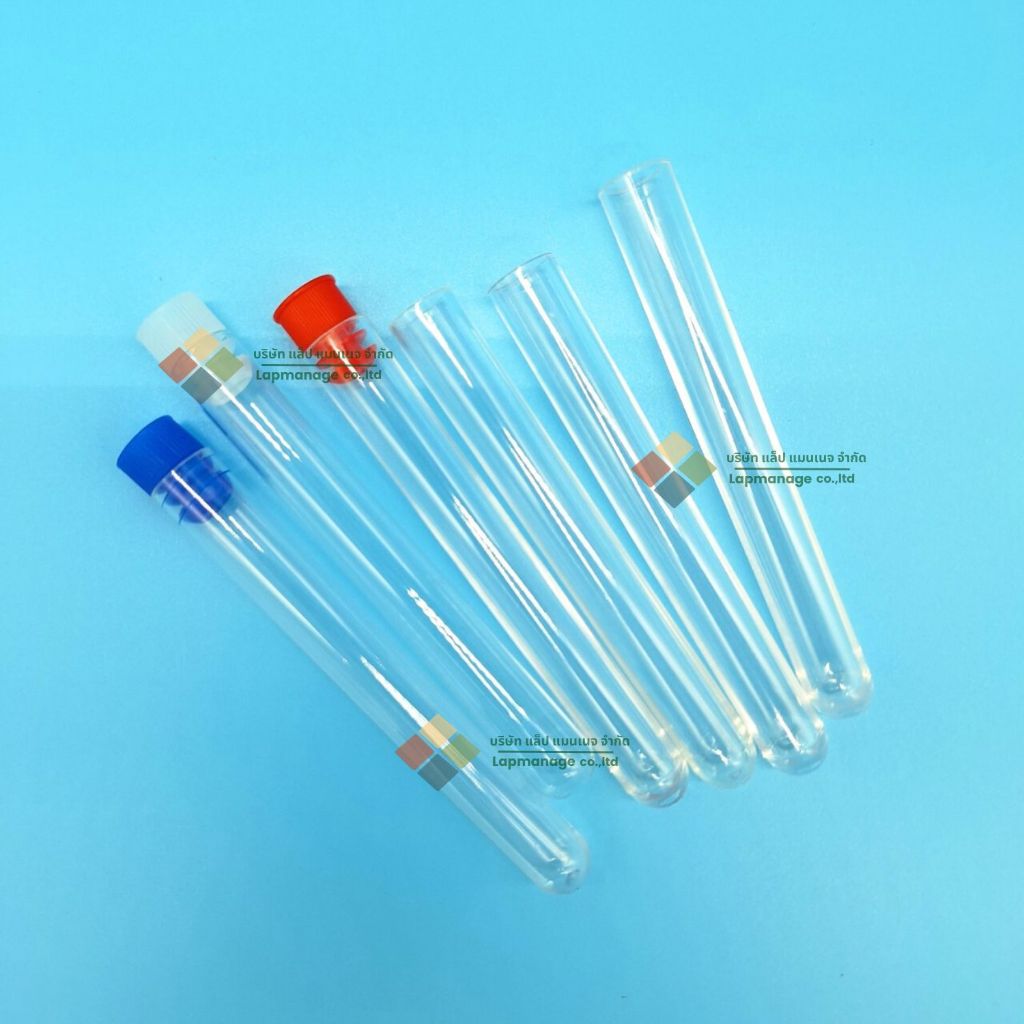 หลอดทดลองพลาสติก Test tube PS,PP 13x100mm | Shopee Thailand