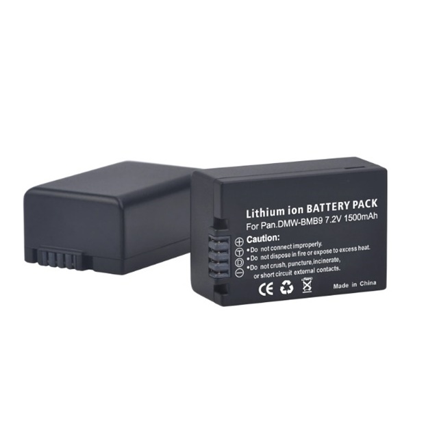 DSTE Vervangende Batterij DMW-BMB9E + Dubbele LCD-lader – Voor Panasonic Lumix En Leica