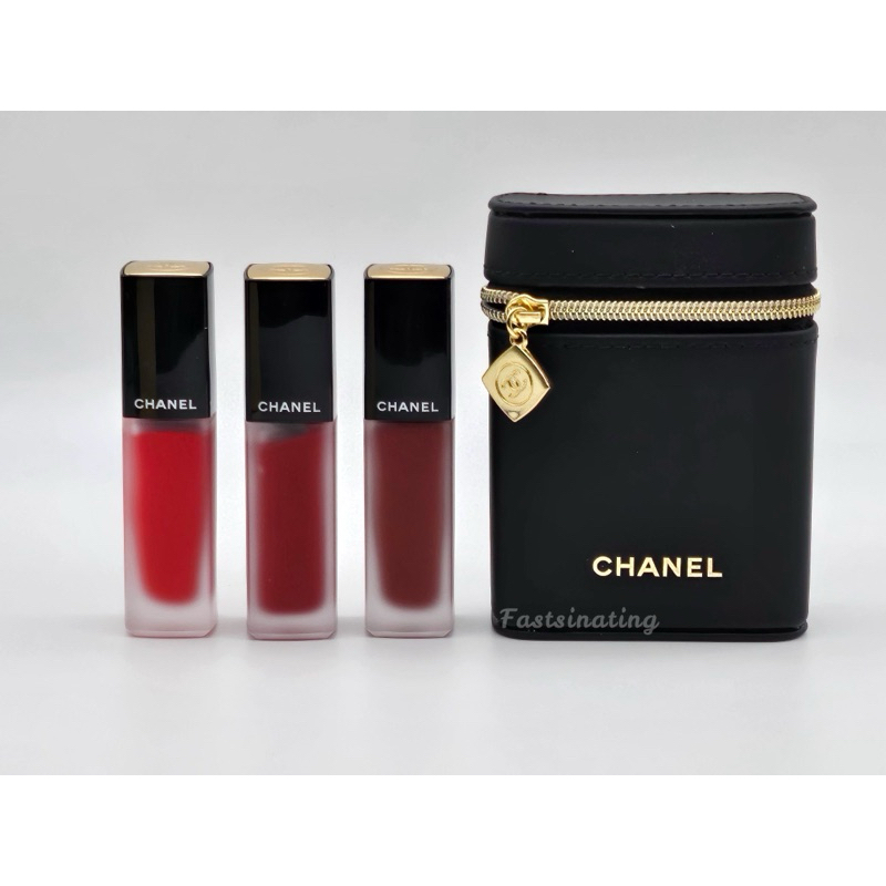 CHANEL ROUGE ALLURE LIQUID VELVET SET เซ็ตลิควิดลิปสติกเนื้อแมตต์