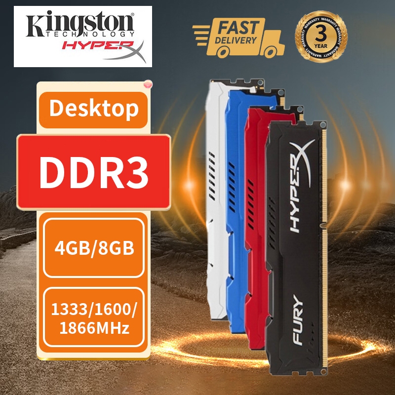 Kingston Fury Ddr3 Ddr3 Ram 8gb Hyperx HyperX FURY 8GB DDR3