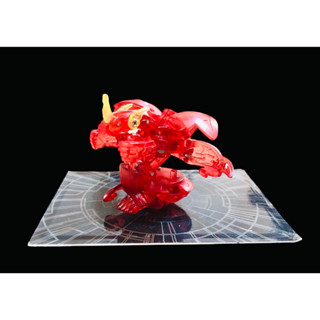 BAKUGAN Translucent Pyrus Blitz Dragonoid Recast #บาคุกัน