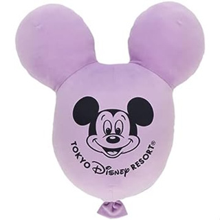 ลูกโป่ง (มิกกี้) หมอนอิง (สีม่วง) Disney Halloween 2022 [Tokyo Disney Resort Exclusive] วันฮาโลวีน Disney Goods ของที่ระลึก