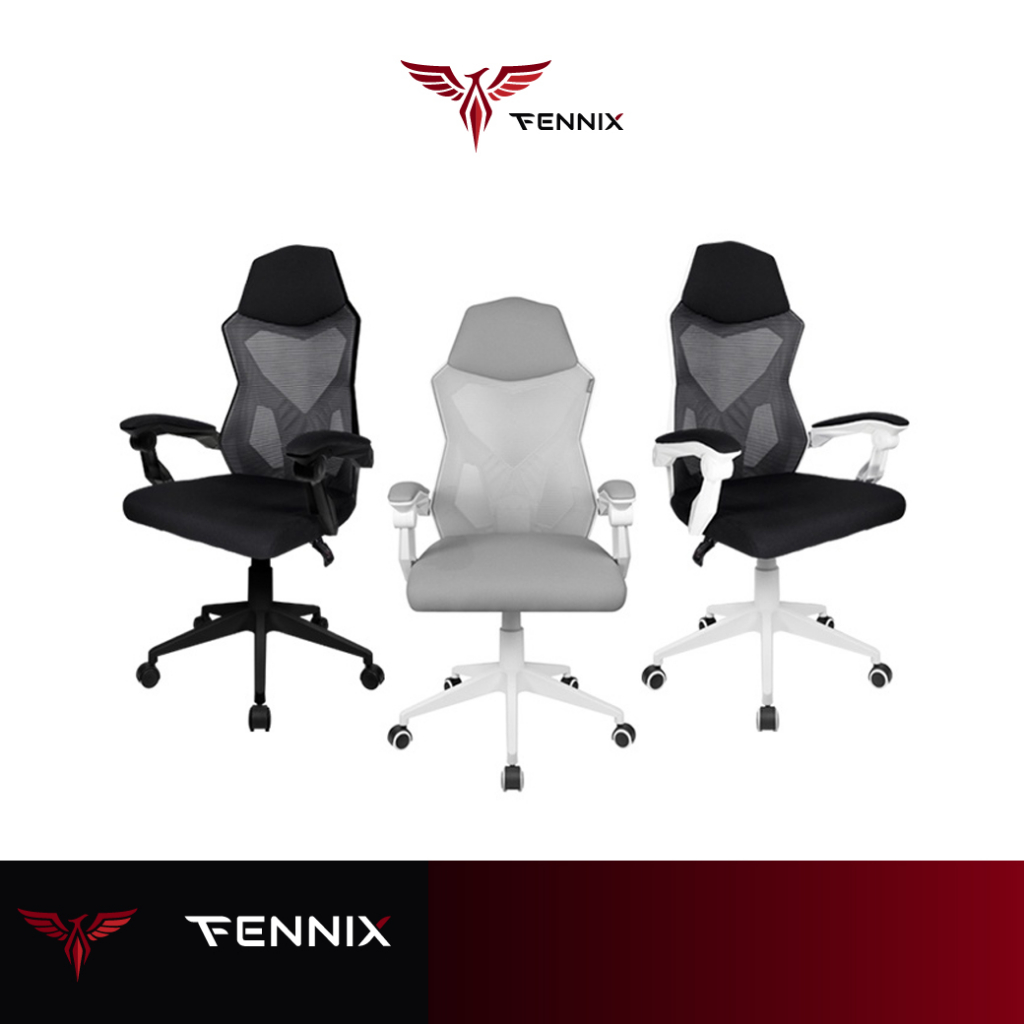 เหลือ-1266-ทักแชท-fennix-ergonomic-chair-เก้าอี้สำนักงาน-ปรับเอน-135-องศา-รุ่น-hc-6h01-รับประกันสินค้า-3-ปี