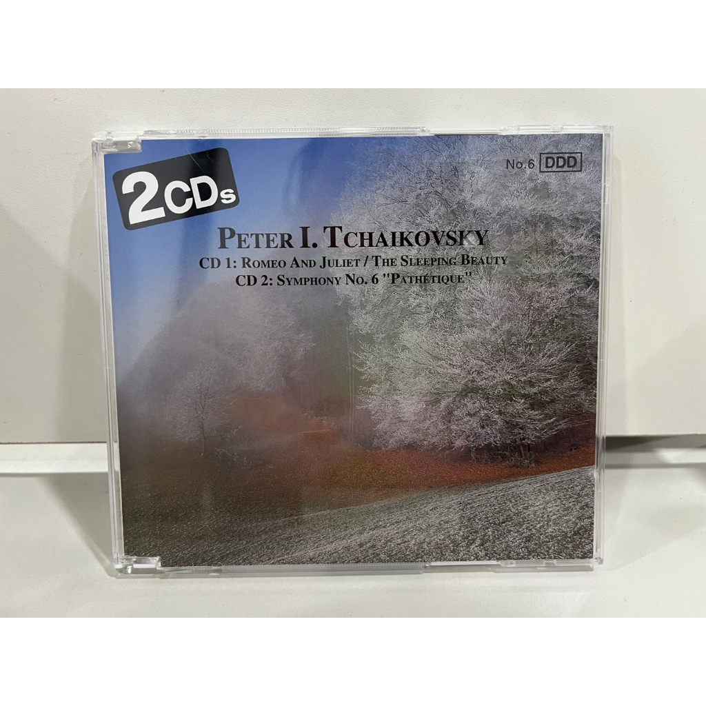 2-cd-music-ซีดีเพลงสากลpeter-i-tchaikovsky-cd1-romeo-and-juliet-the-sleeping-beauty-cd2-symphony-no-6-path-tique-c10f45