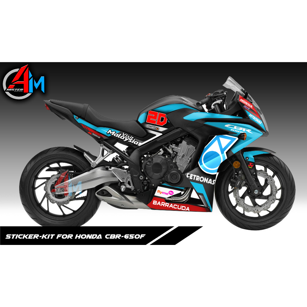 (เลือกสีด้านใน) [เกรด Premium Basic] ชุดสติ๊กเกอร์ Honda CBR650F (PT ...