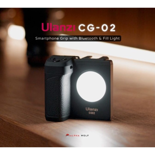 Ulanzi CG-02 Smartphone Camera Grip with Bluetooth and Fill Light ที่จับมือถือสมาร์ทโฟน พร้อมปุ่มชัตเตอร์และ Fill Light