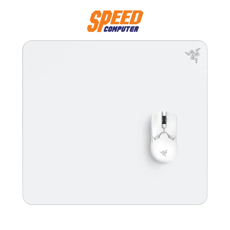 RAZER ATLAS GLASS MAT MOUSE PAD (เมาส์แพด) BLACK / WHITE / By Speed ...
