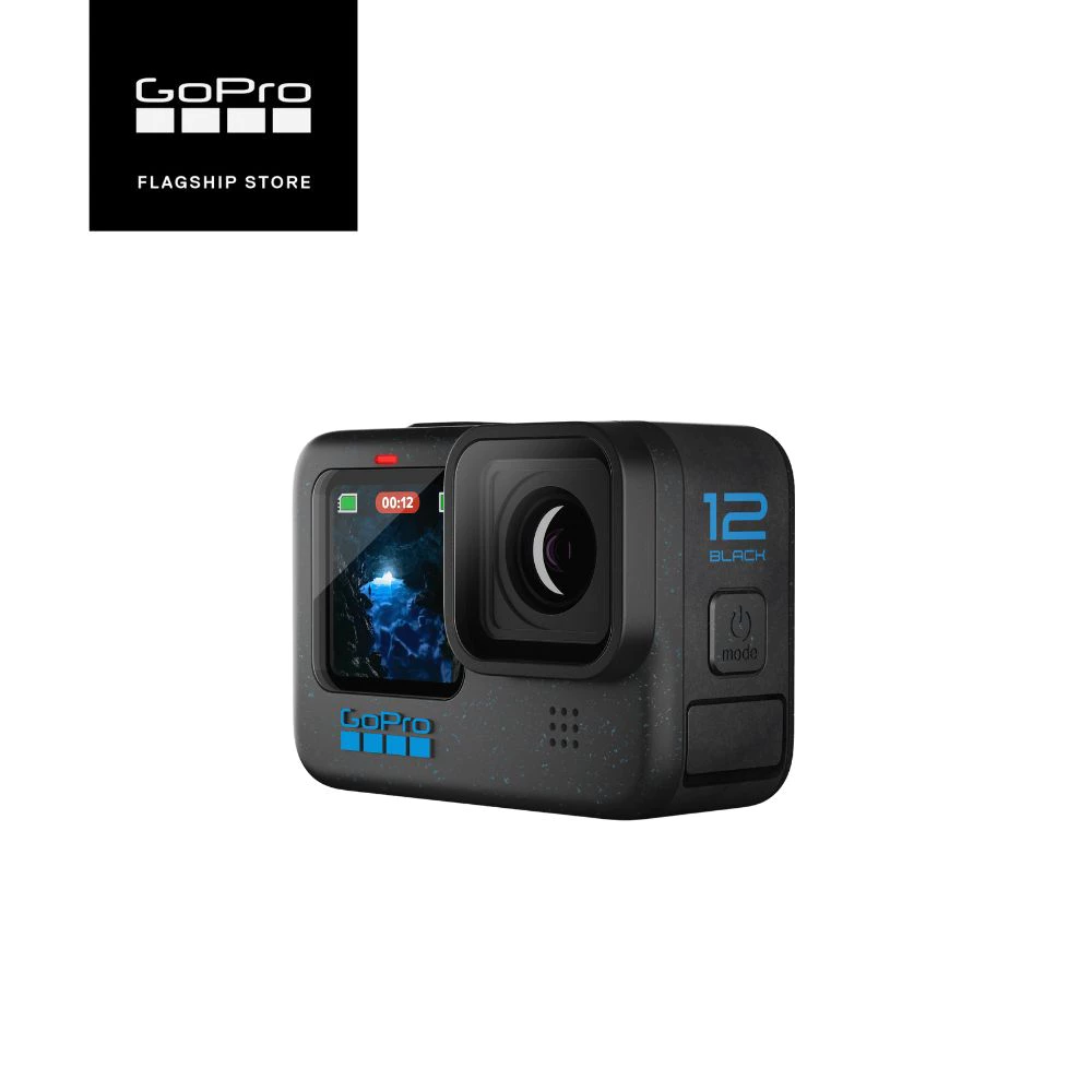 GoPro HERO12 Black กล้องแอคชั่นแคม รุ่นล่าสุด ระบบกันสั่น HyperSmooth 6.0 ความละเอียด 5.3K