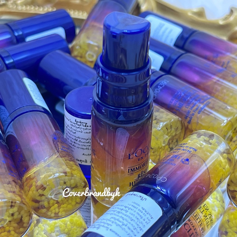 ฉลากไทย-แท้-loccitane-immortelle-reset-overnight-reset-oil-in-serum-ขนาดทดลอง-5มล