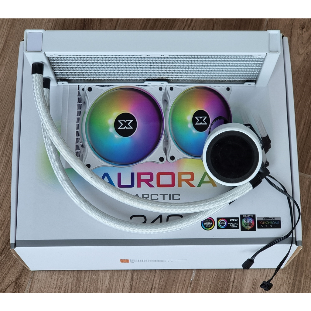 *มือสอง*Water Cooling Xigmatek Aurora 240 White Shopee Thailand