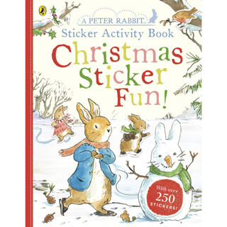 Peter Rabbit Christmas Fun Sticker Activity Book Beatrix Potter Paperback