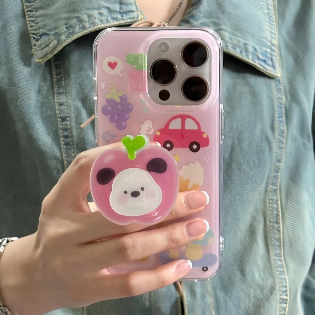 จัดส่งภายใน24ชม-เคส-for-iphone-11-14-pro-max-case-for-iphone-12-13-ป้องกันการตก-การป้องกัน-น่ารัก-พร้อมขาตั้ง-การ์ตูน