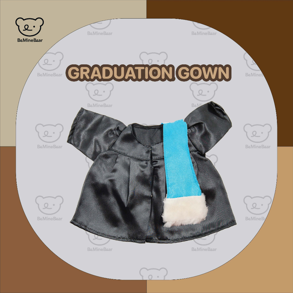 graduation-gown-ชุดครุยตุ๊กตา-แถบ