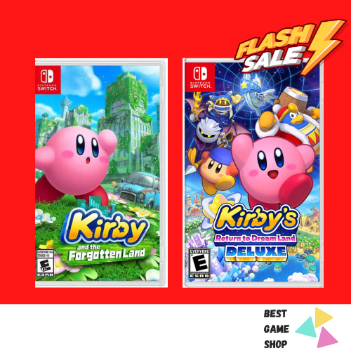 kirby-and-the-forgotten-land-nintendo-switch-kirby-s-return-to-dream-land-deluxe-nintendo-switch-มือ1-มือ2