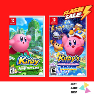 Kirby And The Forgotten Land Nintendo Switch / Kirby’s Return to Dream Land Deluxe Nintendo Switch (มือ1/มือ2)
