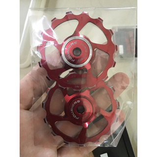 คู่pulley มือ2 ceramic 15ฟัง fouriers derailleur jockey wheel