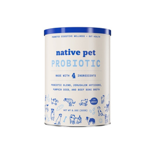 อาหารเสริมสำหรับสุนัข Native Pet Probiotic ขนาด 232 g