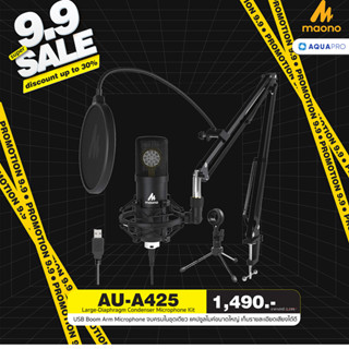 Maono AU-A425 Desktop USB Microphone Kit ไมโครโฟน Usb สําหรับ Youtube Podcast Gaming ประกันศูนย์