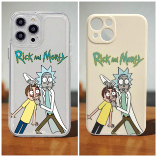 เคสไอโฟนใส/ครีม i7-14promax (Case iphone) ริค แอนด์ มอร์ตี้ (สินค้างานลิขสิทธิ์แท้100% X Rick and Morty) การ์ตูน เด็ก