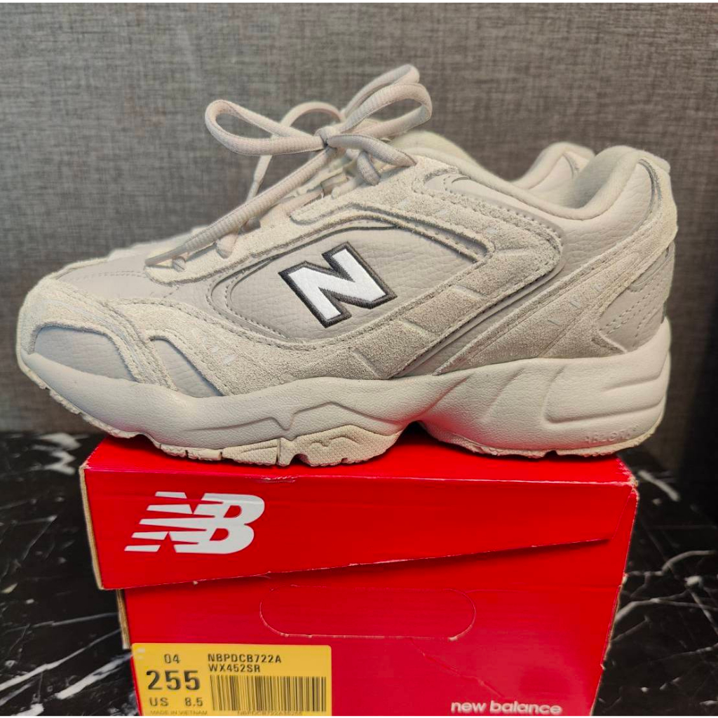 รองเท้า-new-balance-สีเบจ-ไซส์-8-5us-40eur-สภาพใหม่-ใส่ครั้งเดียว