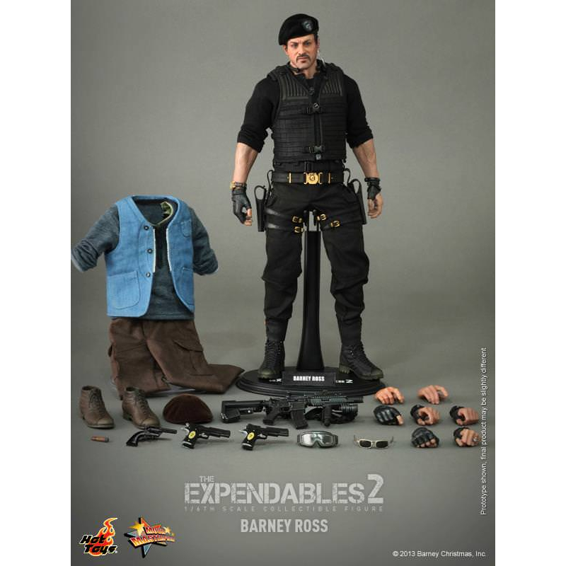 hot-toys-mms-194-the-expendables-2-barney-ross-มือสอง