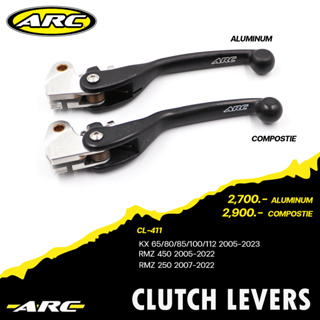 มือคลัทต์ Arc Clutch Lever - CL-411 KX65/KX80/KX85/KX100/KX112 05-23, RMZ250 07-22, RMZ450 05-22