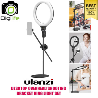 Ulanzi Desktop Overhead Shooting Bracket Ring Light Set ไฟริงไลท์ / Digilife Thailand