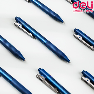 Deli G80 Gel Pen ปากกาเจล หมึกน้ำเงิน 0.7mm (แพ็ค 1 แท่ง) อุปกรณ์การเรียน เครื่องเขียน ปากการาคาถูก office stationery