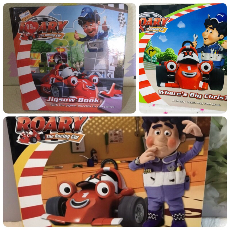 ROARY The Racing Car (board book )-bi1 | Shopee Thailand
