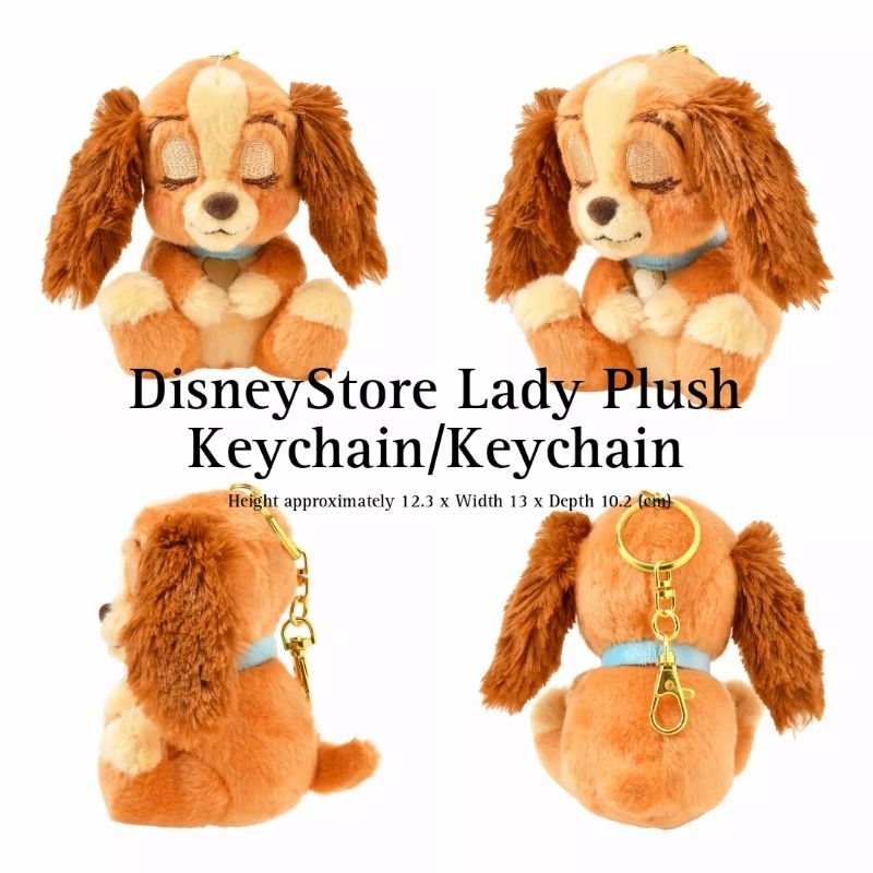 ลิขสิทธิ์-แท้-จาก-ญี่ปุ่น-ผ้าห่ม-ดิสนี่ย์-lady-and-the-tramp-lady-keychain-lady-blanket