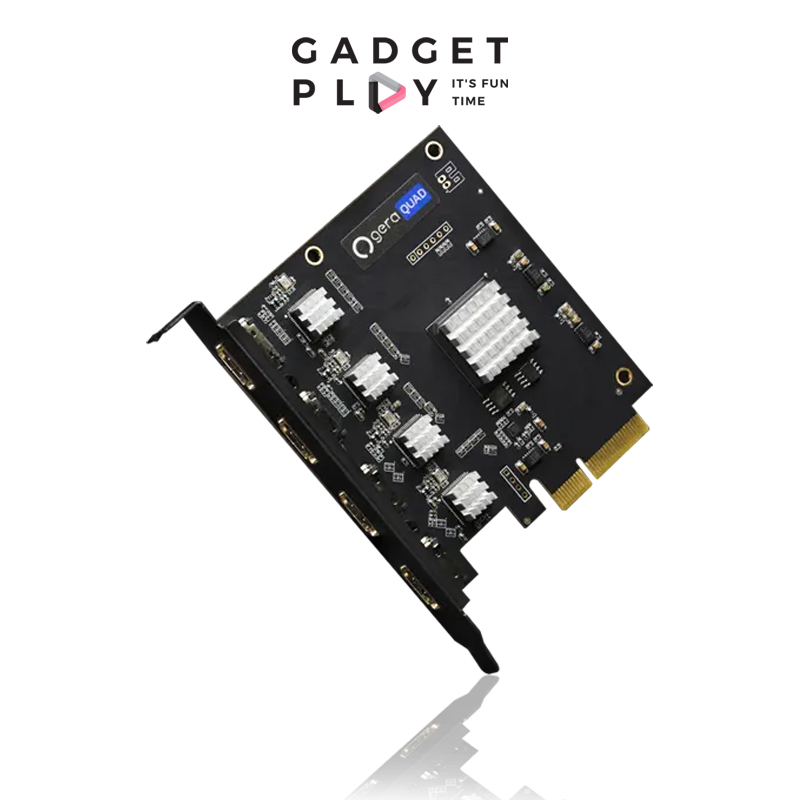 [กรุงเทพฯ ด่วน 1 ชั่วโมง] GERA QUAD 4 HDMI PCIe Video Capture Card ...