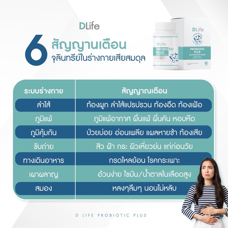 ดีไลฟ์ โพรไบโอติก พลัส #ปรับสมดุลลำไส้ #แก้ท้องผูก #ขับถ่ายยาก #DLife ...