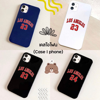 เคสไอโฟน LOS ANGELES เซ็ตนี้รุ่น 6/6s/6+/6s+/7/8/SE2/SE3/7p/8p/X/XS/xs max/XR เคสดำ เคสสีขาว เคสสีน้ำเงิน เคสเท่ๆ