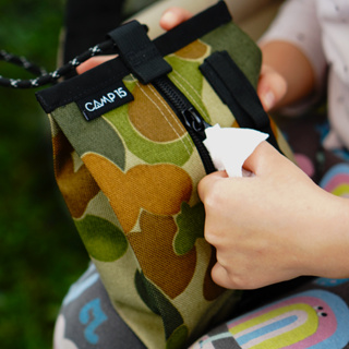 CAMP15 : Tissue Paper Case Hanging Portable / กระเป๋าใส่กระดาษทิชชู่ สำหรับแขวนในการแคมป์ปิ้ง