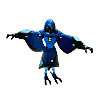 Ben 10 Alien Collection Big Chill Action Figure [Cloaked] loose  #เบนเทน