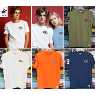 เสื้อยืดBeverly Hills Polo Club เสื้อโปโลแขนสั้น Classic Bear