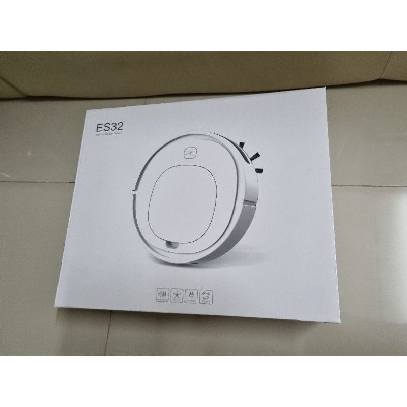Robotic Vacuum Cleaner ES32 เครื่องดูดฝุ่นอัจฉริยะ มือ 1 Shopee Thailand